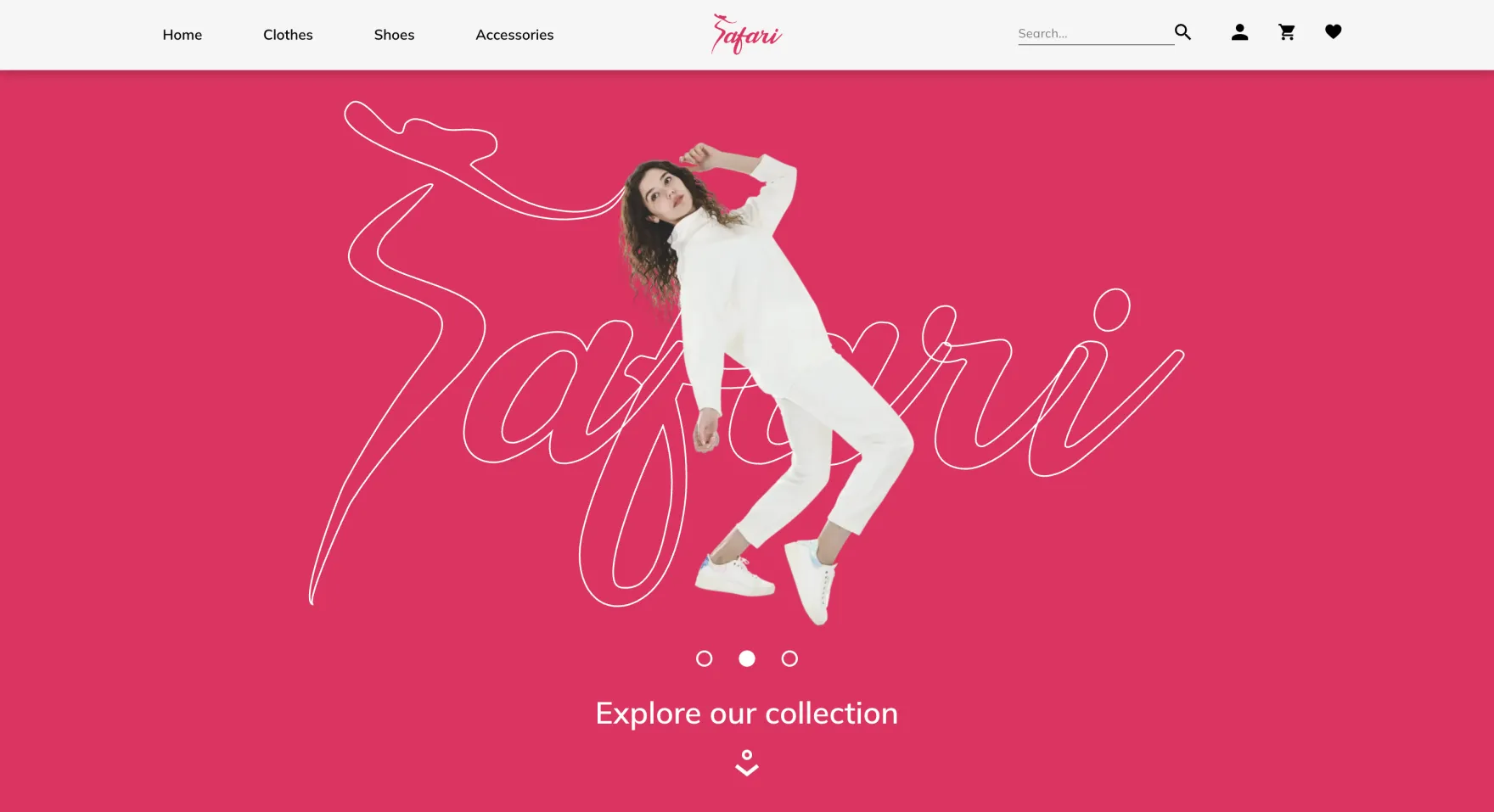 Safari online clothing shop